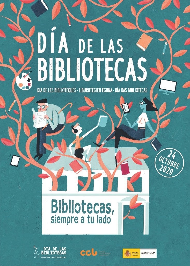 CARTEL DÍA DE LAS BIBLIOTECAS 2020