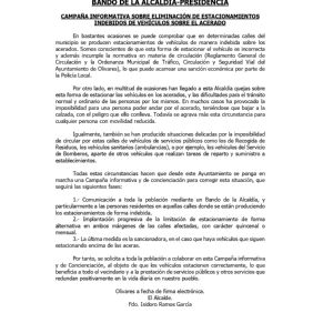 20220923 BANDO DE LA ALCALDIA - CAMPAÑA INFORMATIVA SOBRE ELIMINACIÓN DE ESTACIONAMIENTOS INDEBIDOS SOBRE LOS ACERADOS_page-0001