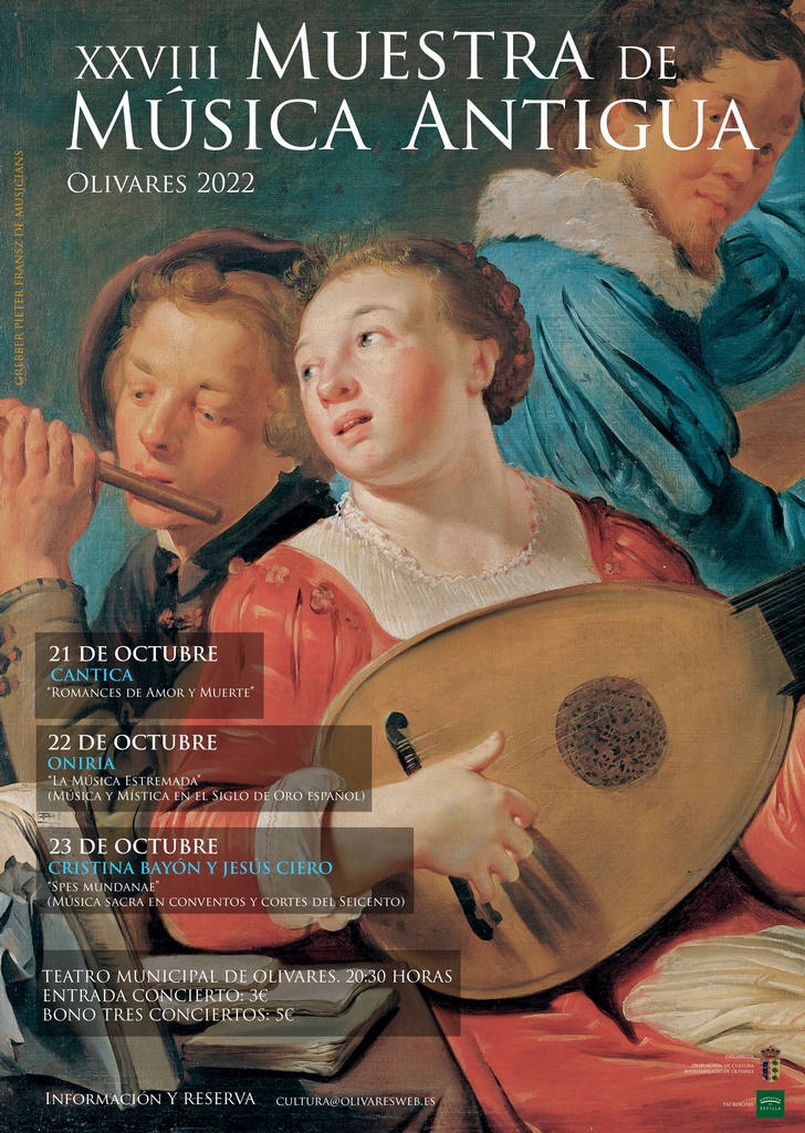 Cartel Musica Antigua 2022