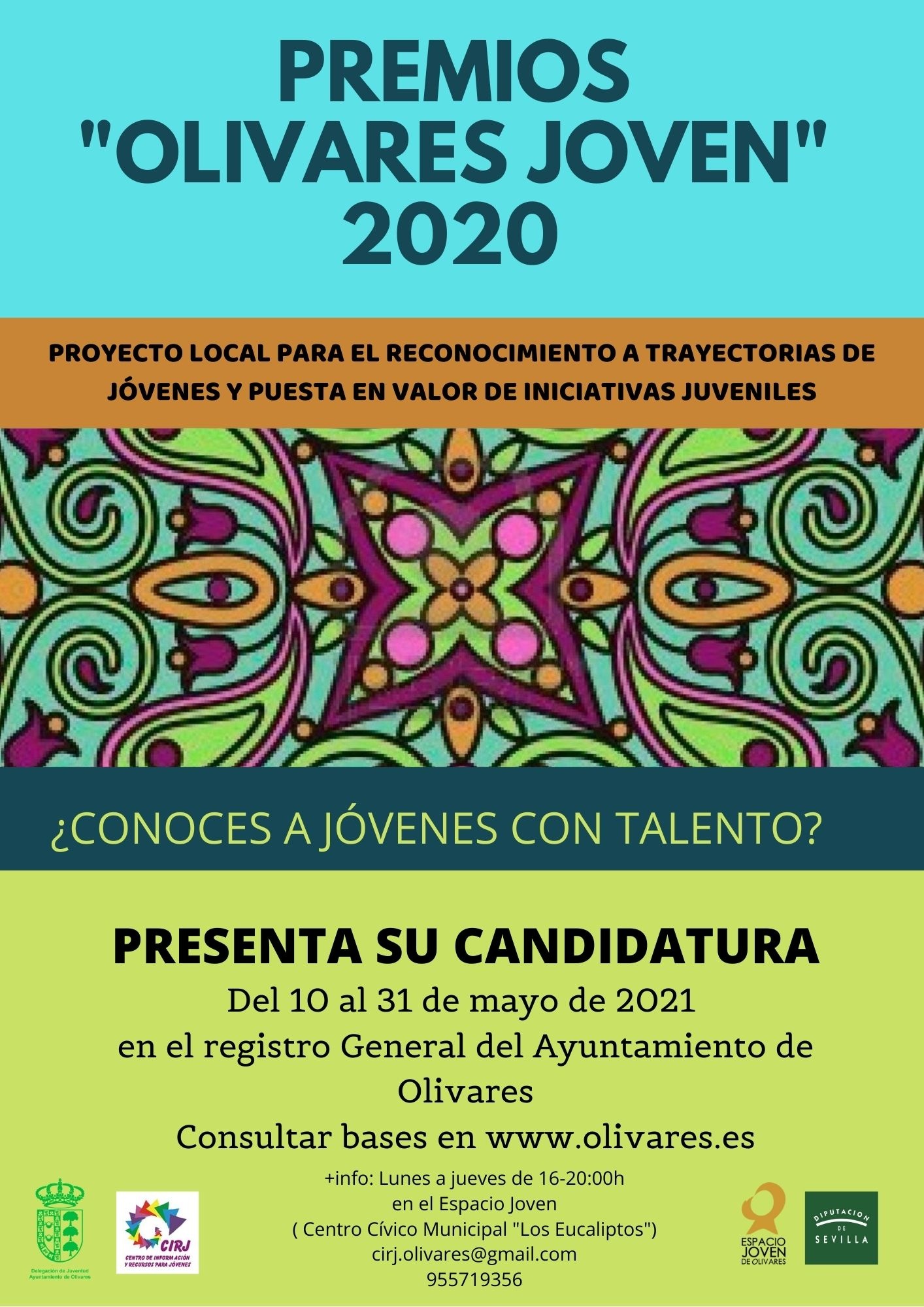 Cartel Olivares Joven 2020