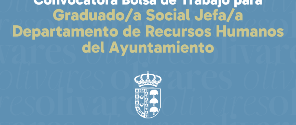 NOTICIA WEB bolsa de trabajo departamento rrhh