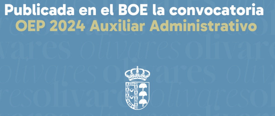 auxiliar administrativo OEP 2024 BOE WEB