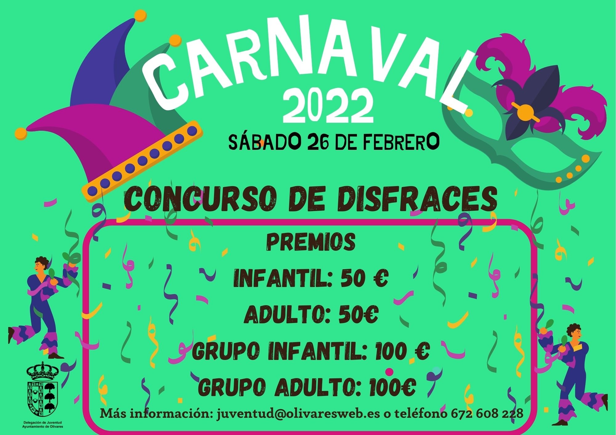 cartel concurso Carnaval 2022